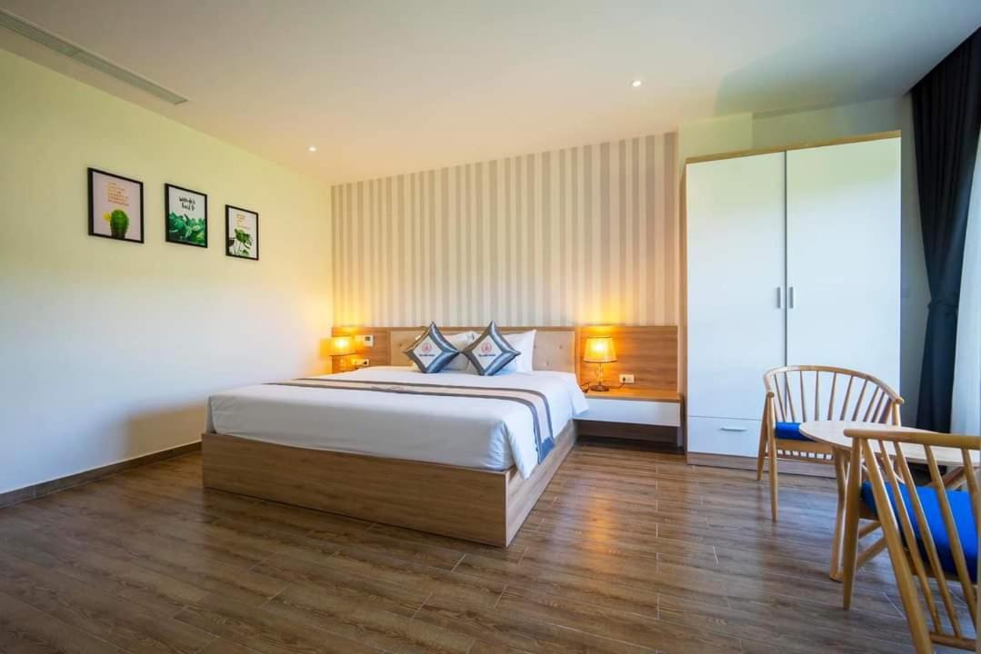 Um-Pq Hotel Дуонг-Донг Экстерьер фото